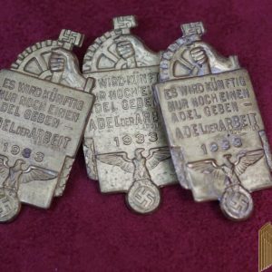 NSBO es wird kunftig Adel der arbeit 1933 Tinnie