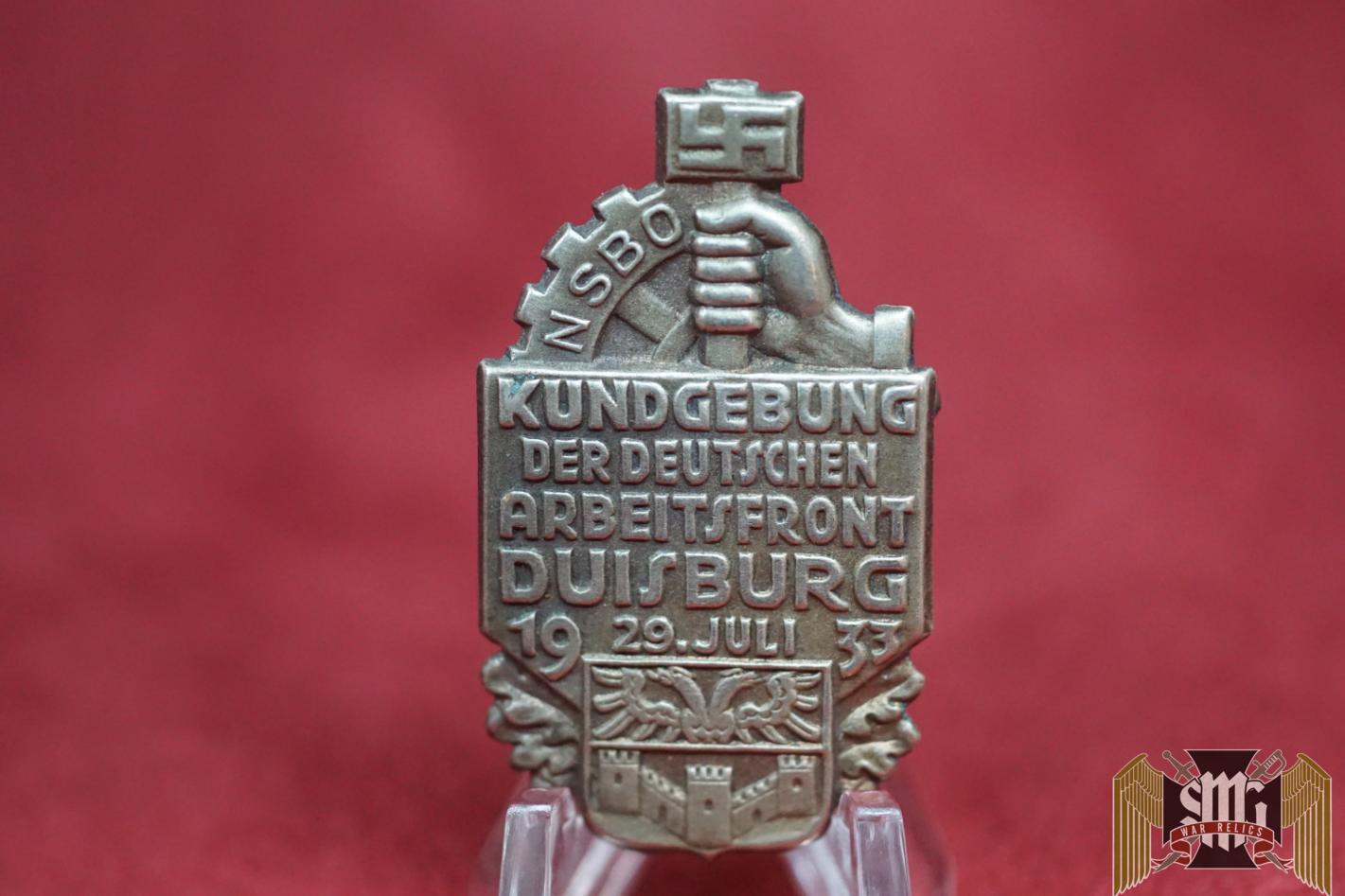 NSBO Kundebung Duisburg 1933 tinnie