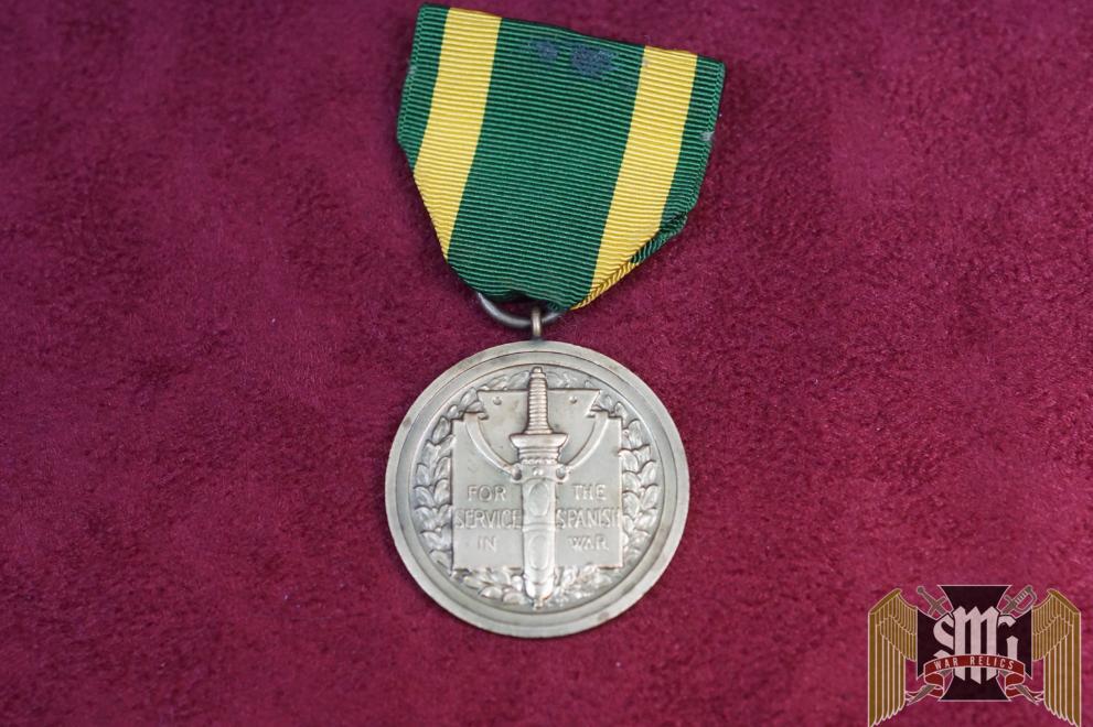Spanish American War medal # 30726