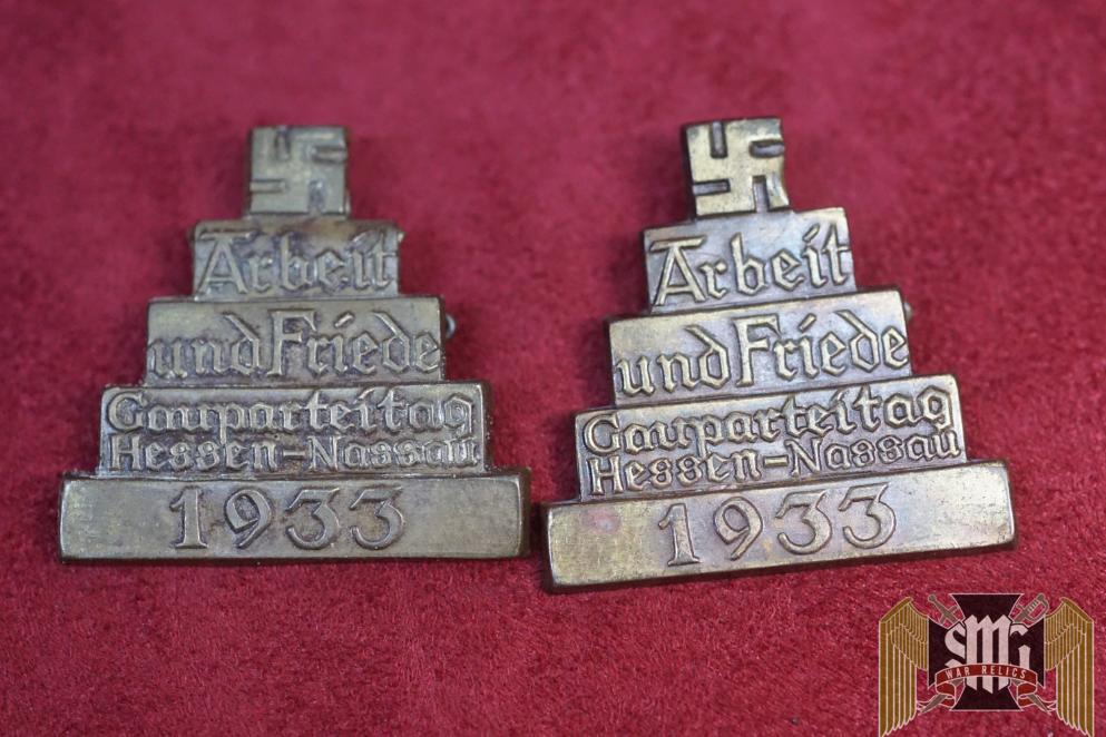 arbeit und friede 1933 tinnie Hessen Nasau