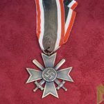 War Merit Cross w/swords Early tombak