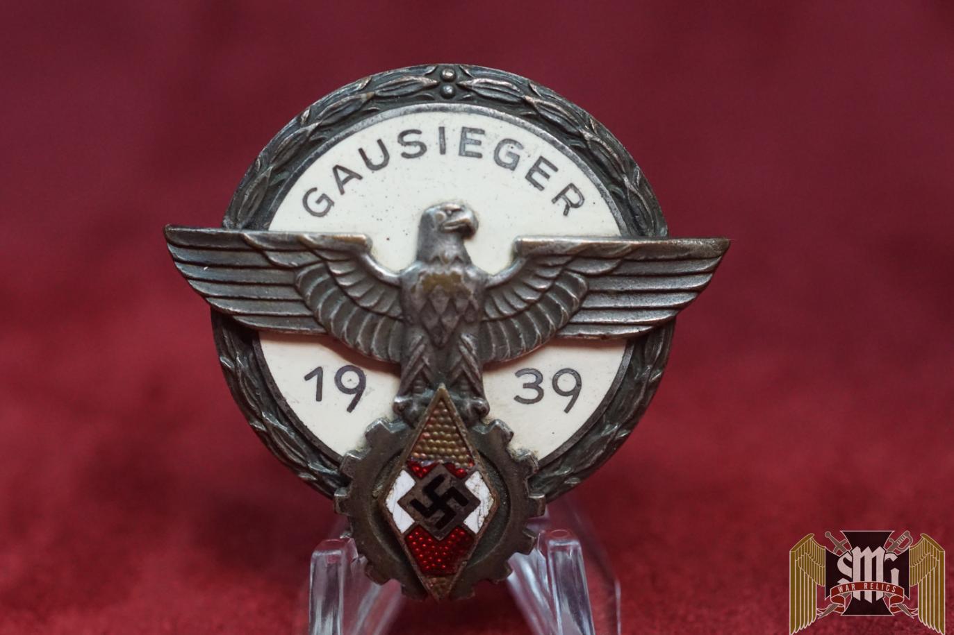 Gausieger HJ 1939 badge