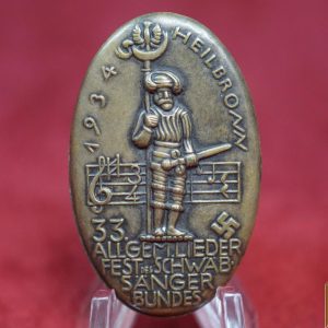 heilbronn Sanger Bundes tinnie 1934