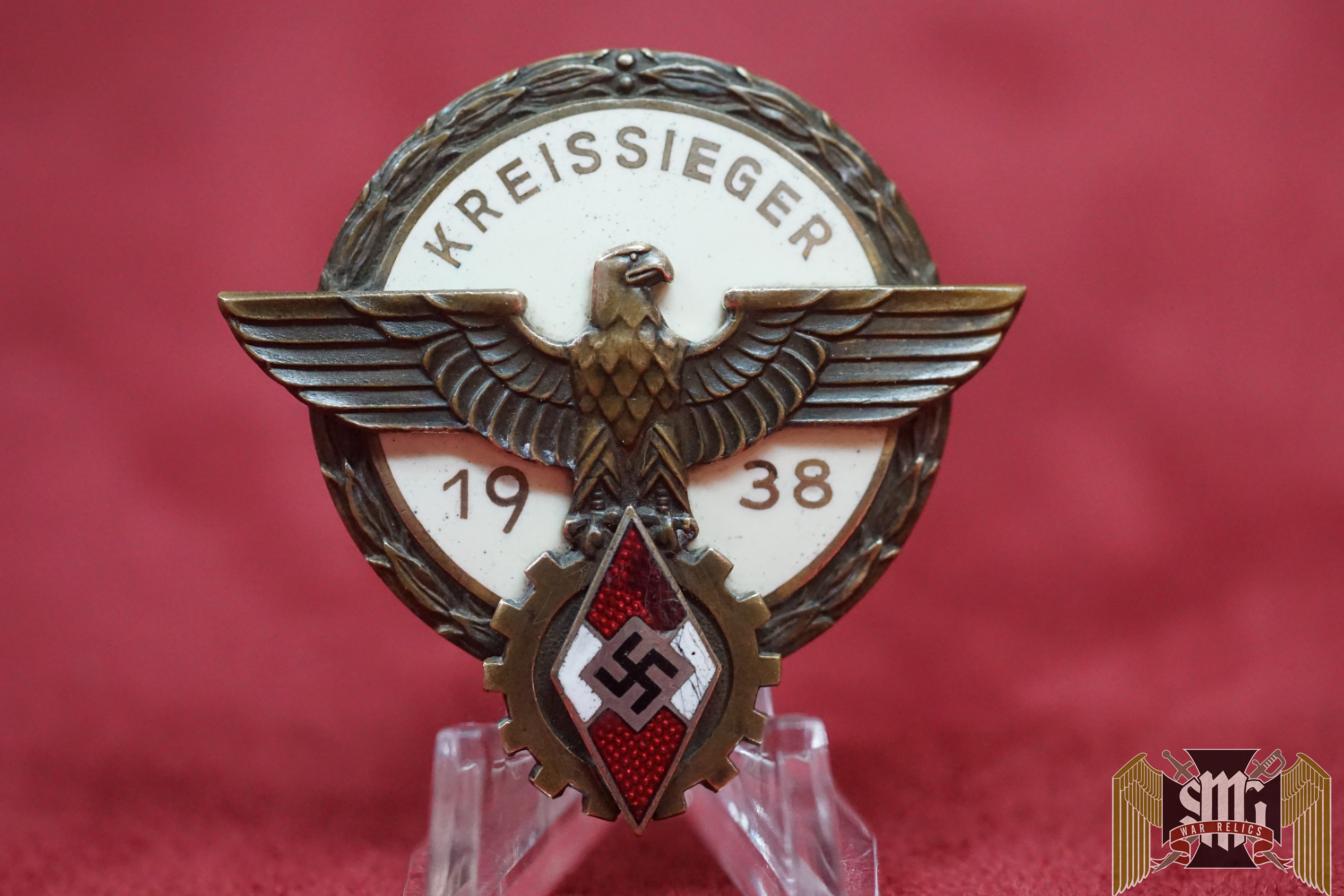 1938 Kreissieger Hitler Youth Award