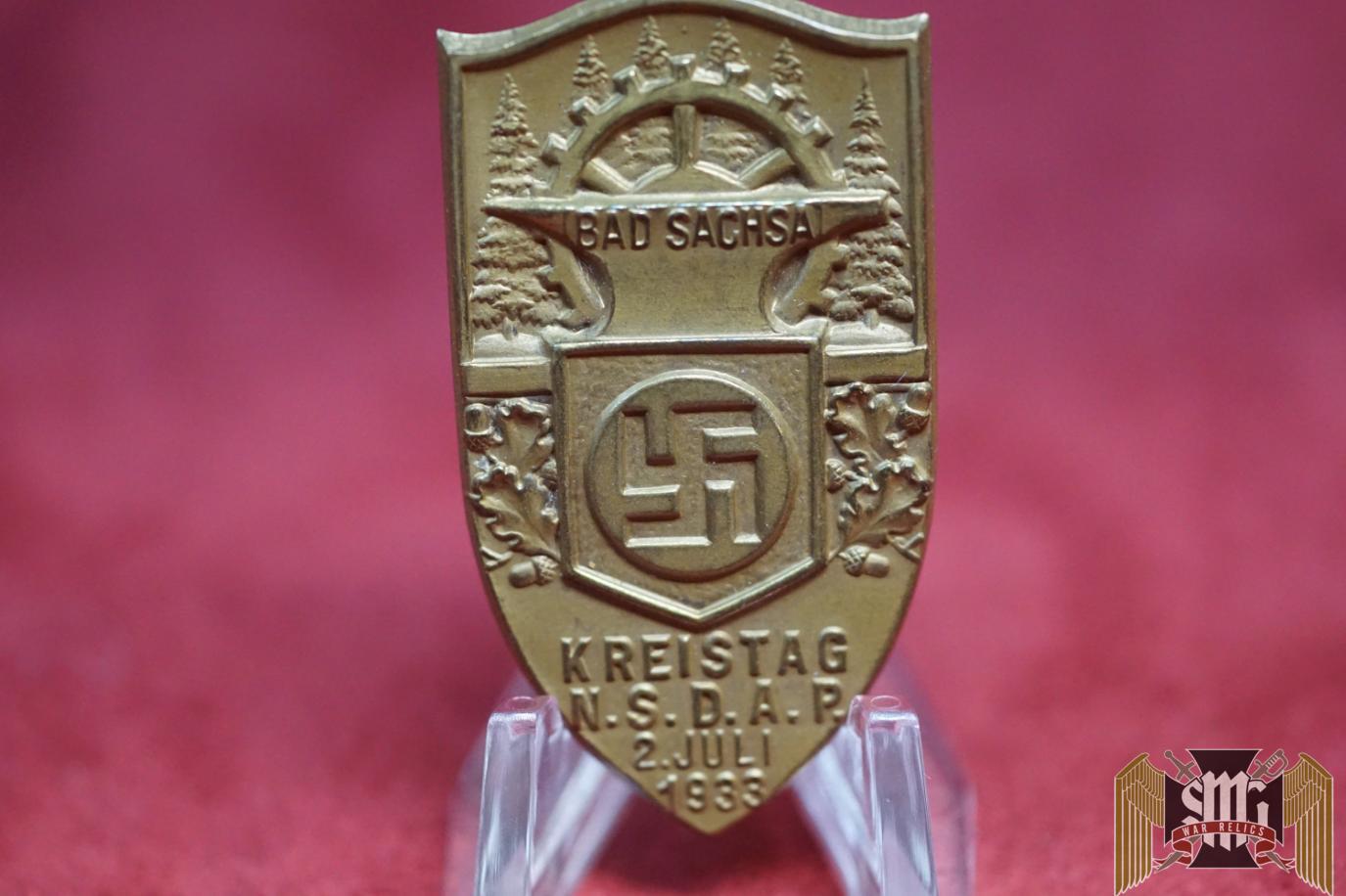 bad sachsa kreistag NSDAP tinnie 1933