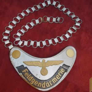 Feldgendarmerie Gorget