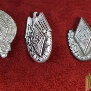 Hitler Youth meeting pin set
