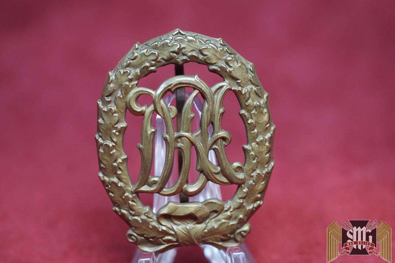 DRA Badge in bronze by Wernstein