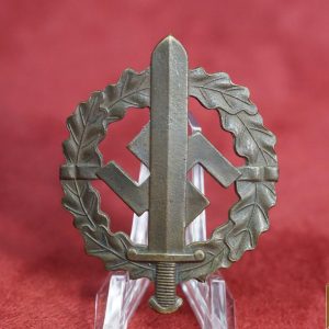 SA sports badge in bronze by W.REDO