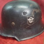 Civic Police helmet Double decal