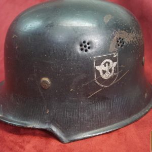 Civic Police helmet Double decal