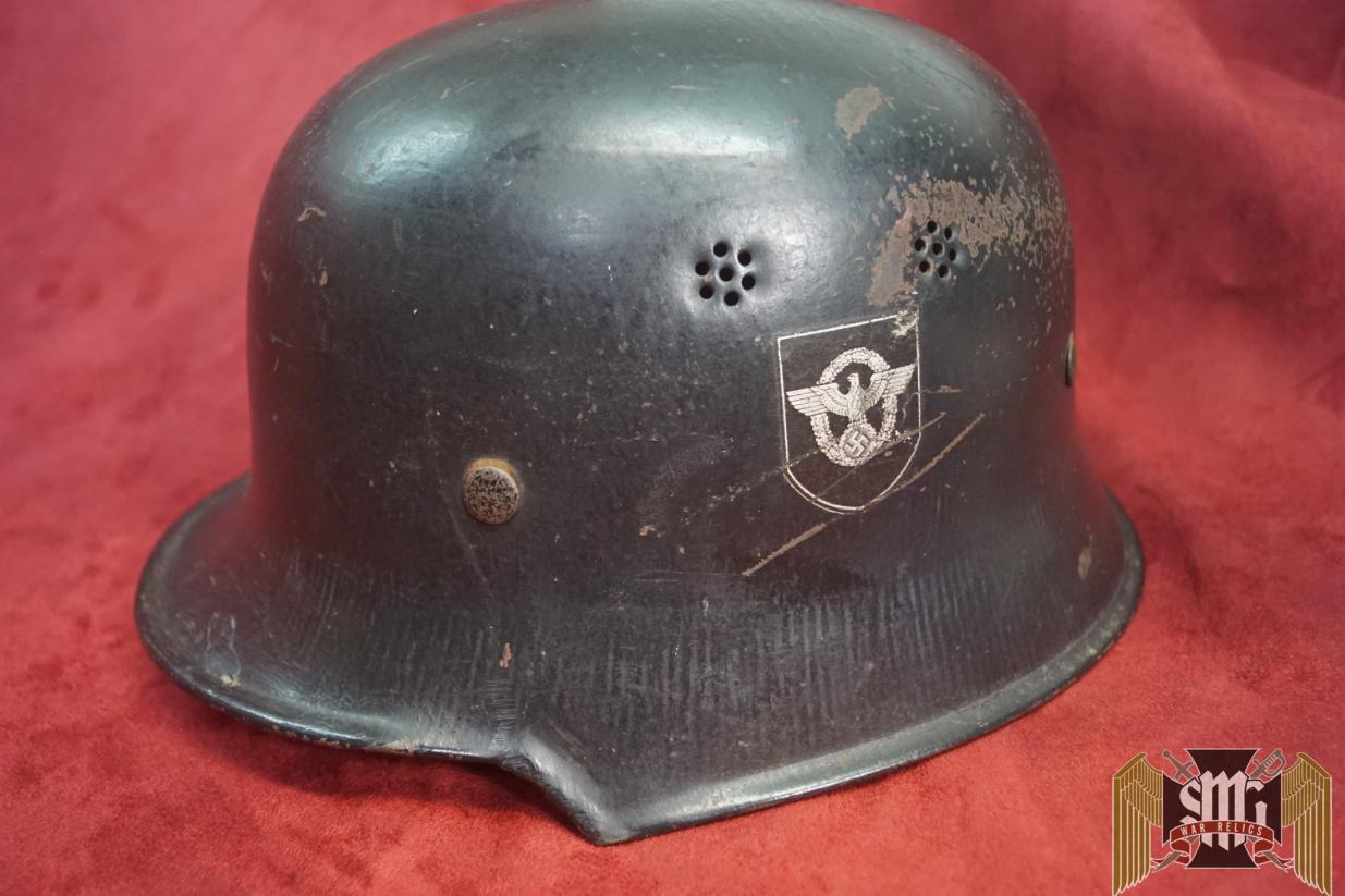 Civic Police helmet Double decal