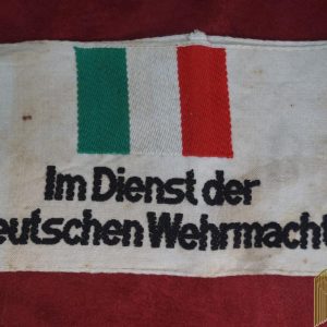 Italian Wehrmacht Helper armband