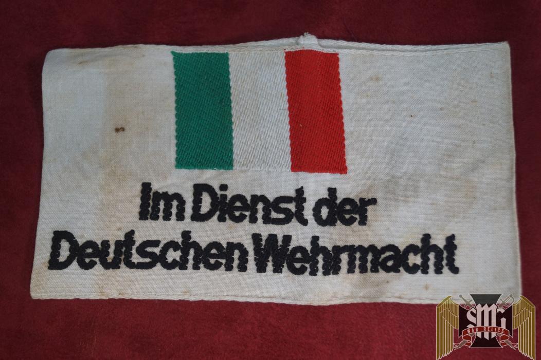 Italian Wehrmacht Helper armband