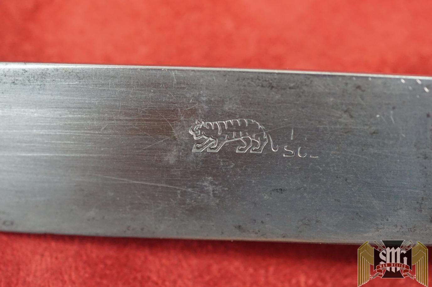 Hitler Youth knife by Tiger w/damage