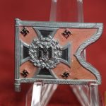 Kraftfahrkampftruppe WHWH flag tinnie (damaged)