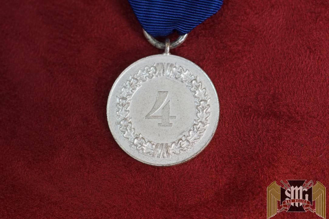 4 Yr Wehrmacht Service medal