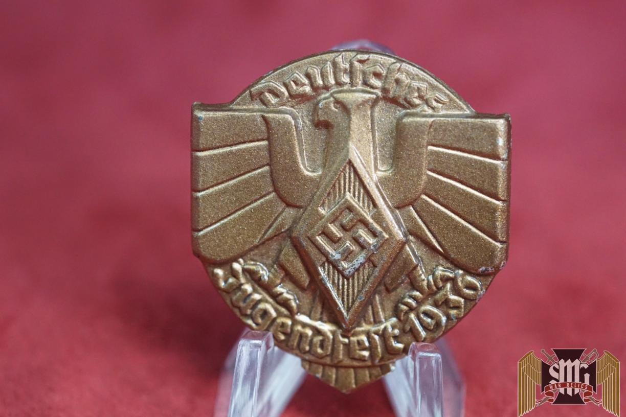 Jugendfest 1936 Hitler Youth Tinnie