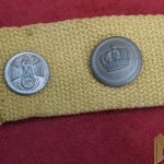 US GI souvenir "belt" with 11 buttons