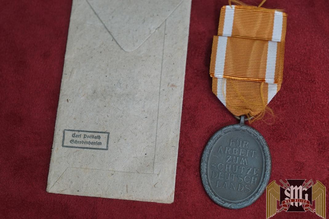 West Wall Medal W/ Packet