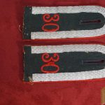 Unteroffizer Artillery Shoulder Board set