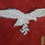 Luftwaffe breast eagle with moth damage