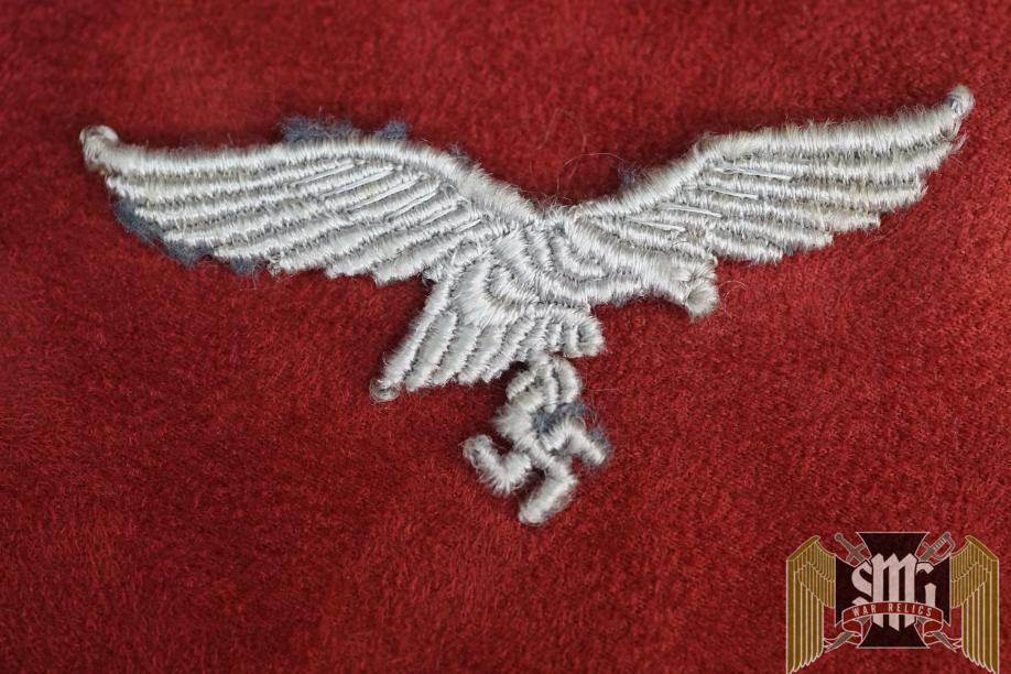 Luftwaffe breast eagle with moth damage