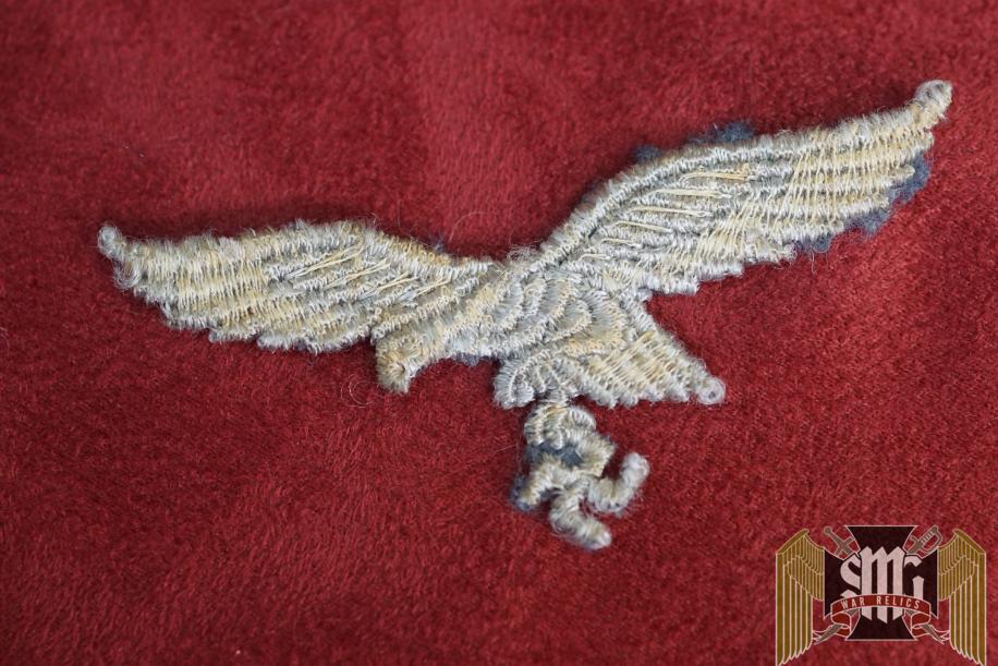Luftwaffe breast eagle with moth damage