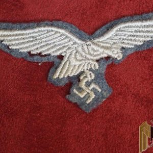 Luftwaffe breast eagle with moth damage
