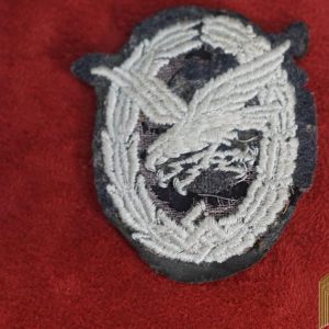 Radio Operator & Air Gunner Badge Padded Cloth Version