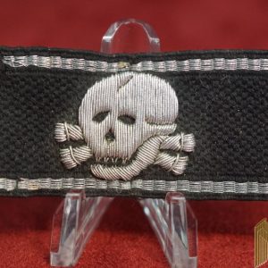 Cut Totenkopf Oberbayern Cuff title Skull
