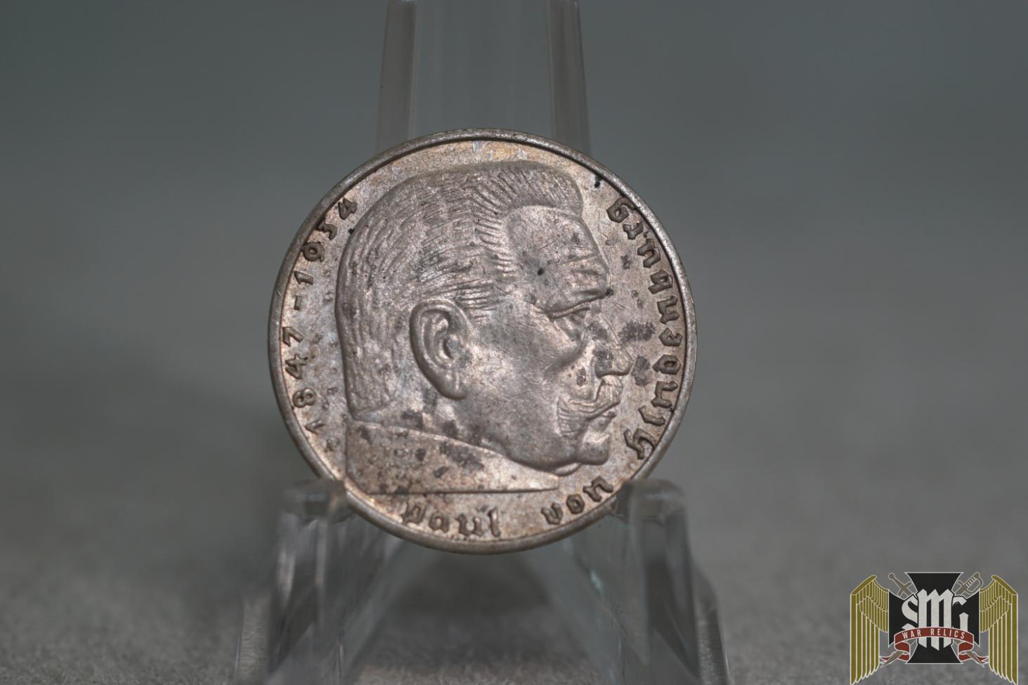 2 Reichsmark Silver coin