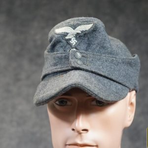 Luftwaffe M43 field cap Rbnr stamped
