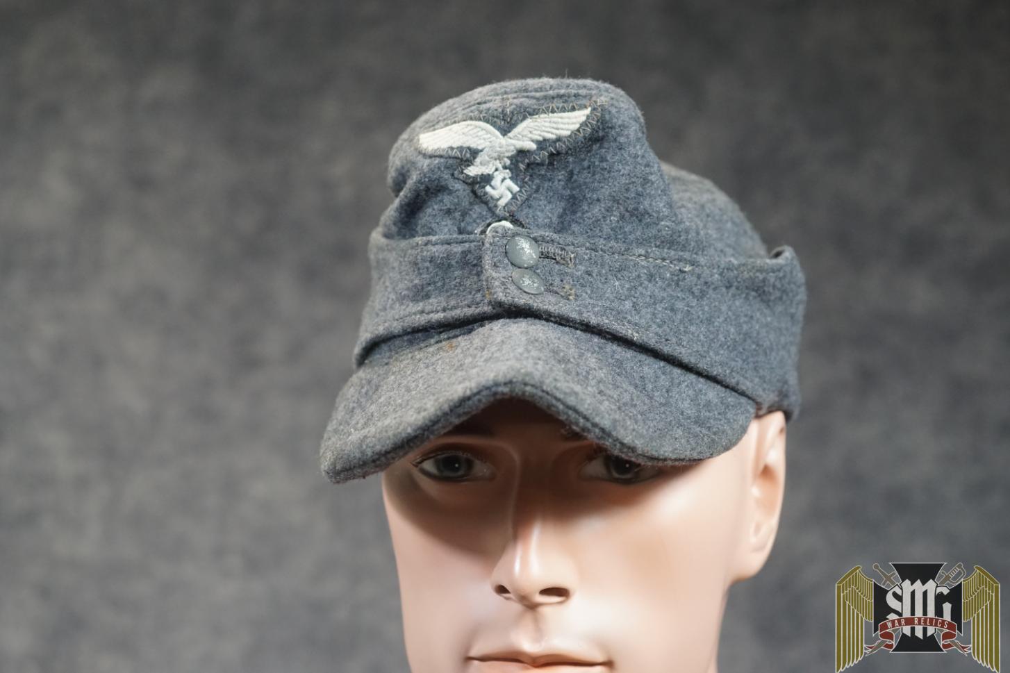 Luftwaffe M43 field cap Rbnr stamped