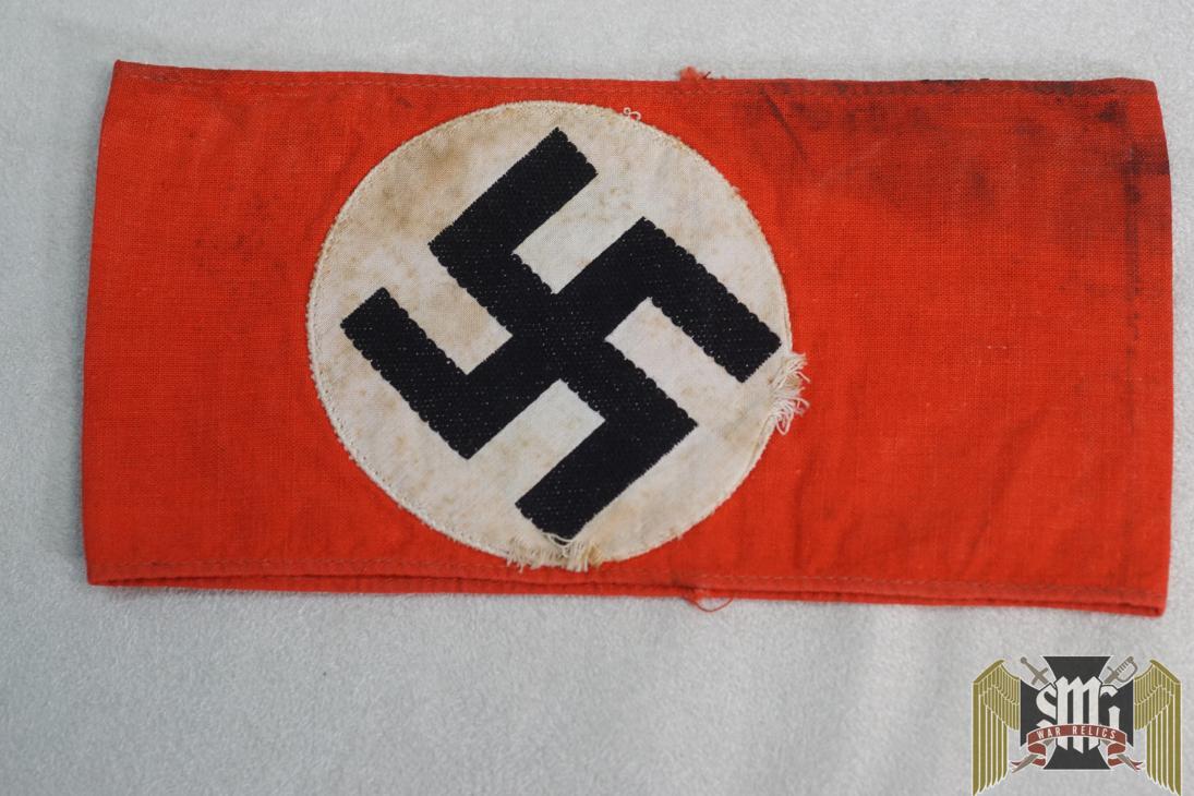 NSDAP armband with Stamped interior