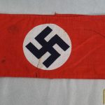 NSDAP armband screen printed