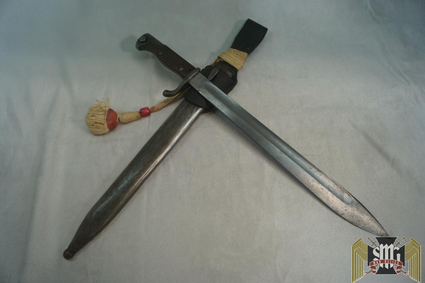 WW1 German Butcher Bayonet by Waffenfabrik Mauser AG