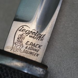 Non chrome dress bayonet by E. Pack
