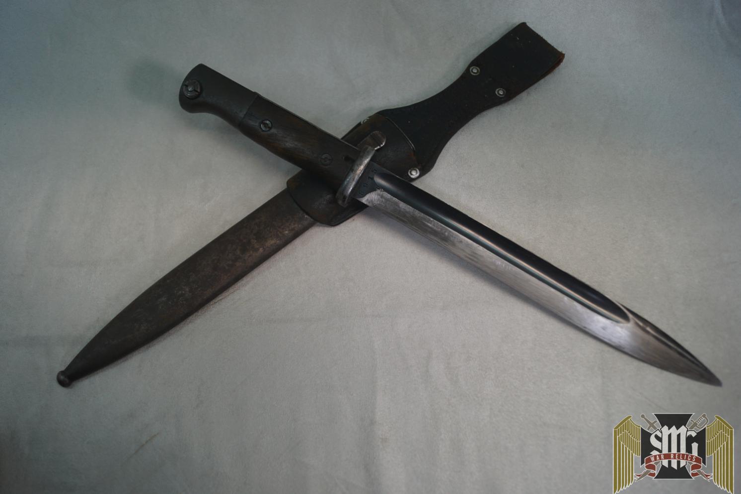 K98 bayonet numbers matching by S.178 – Gebr.Heller