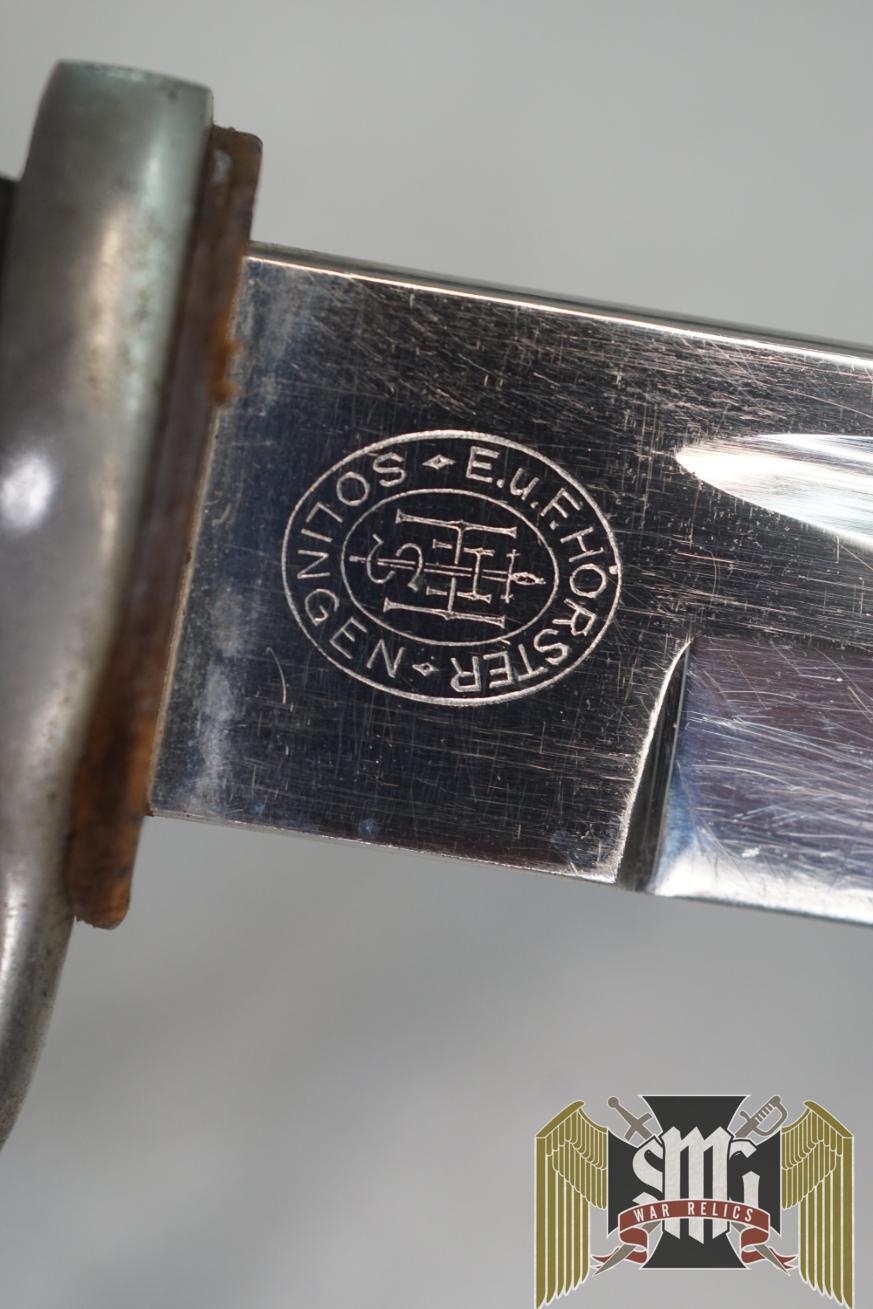 German Parade bayonet by Horster