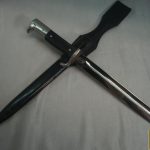German Parade bayonet by Holler