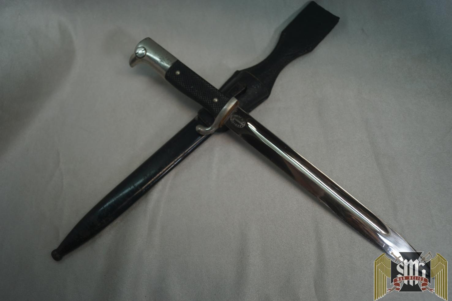 German Parade bayonet by Holler