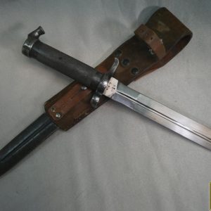 Swedish m/1896 bayonet with conical locking stud