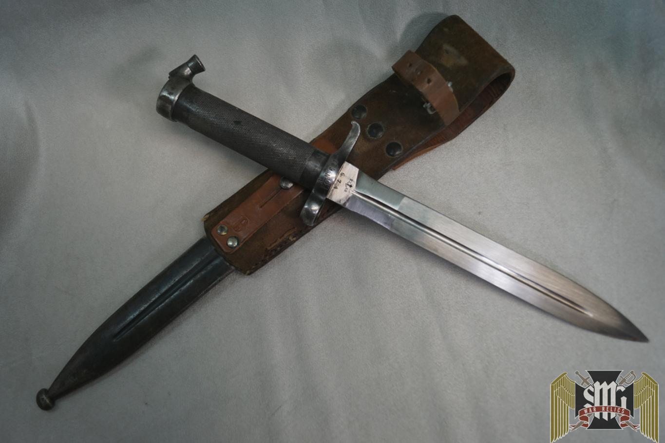 Swedish m/1896 bayonet with conical locking stud