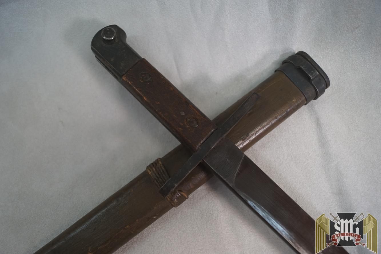 Japanese Arisaka bayonet by National Denki (National Electric)
