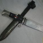 Hitler youth knife by RZM M7/13 - Arthur Schüttelhofer & Co.