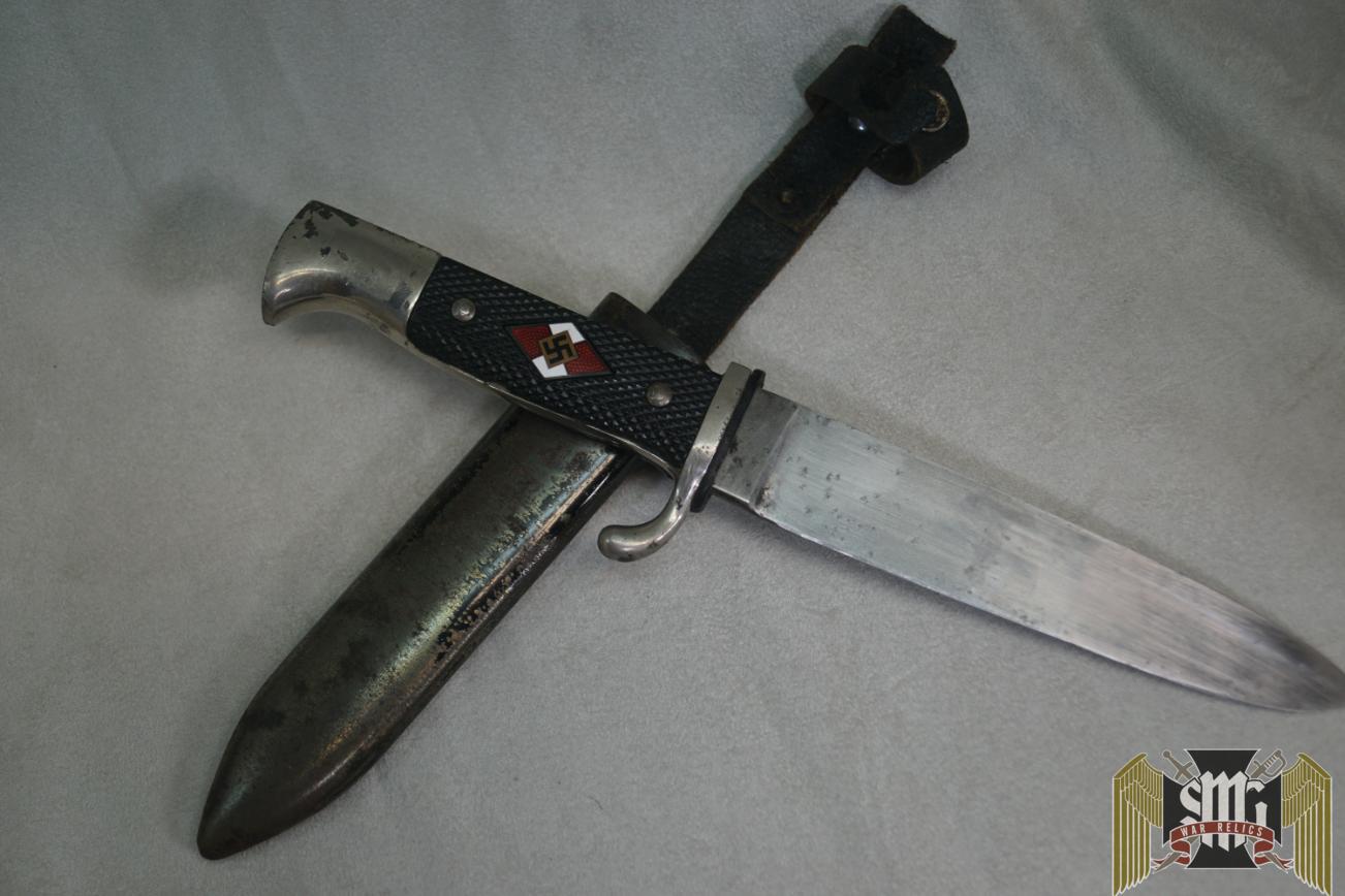 Hitler youth knife by RZM M7/13 - Arthur Schüttelhofer & Co.