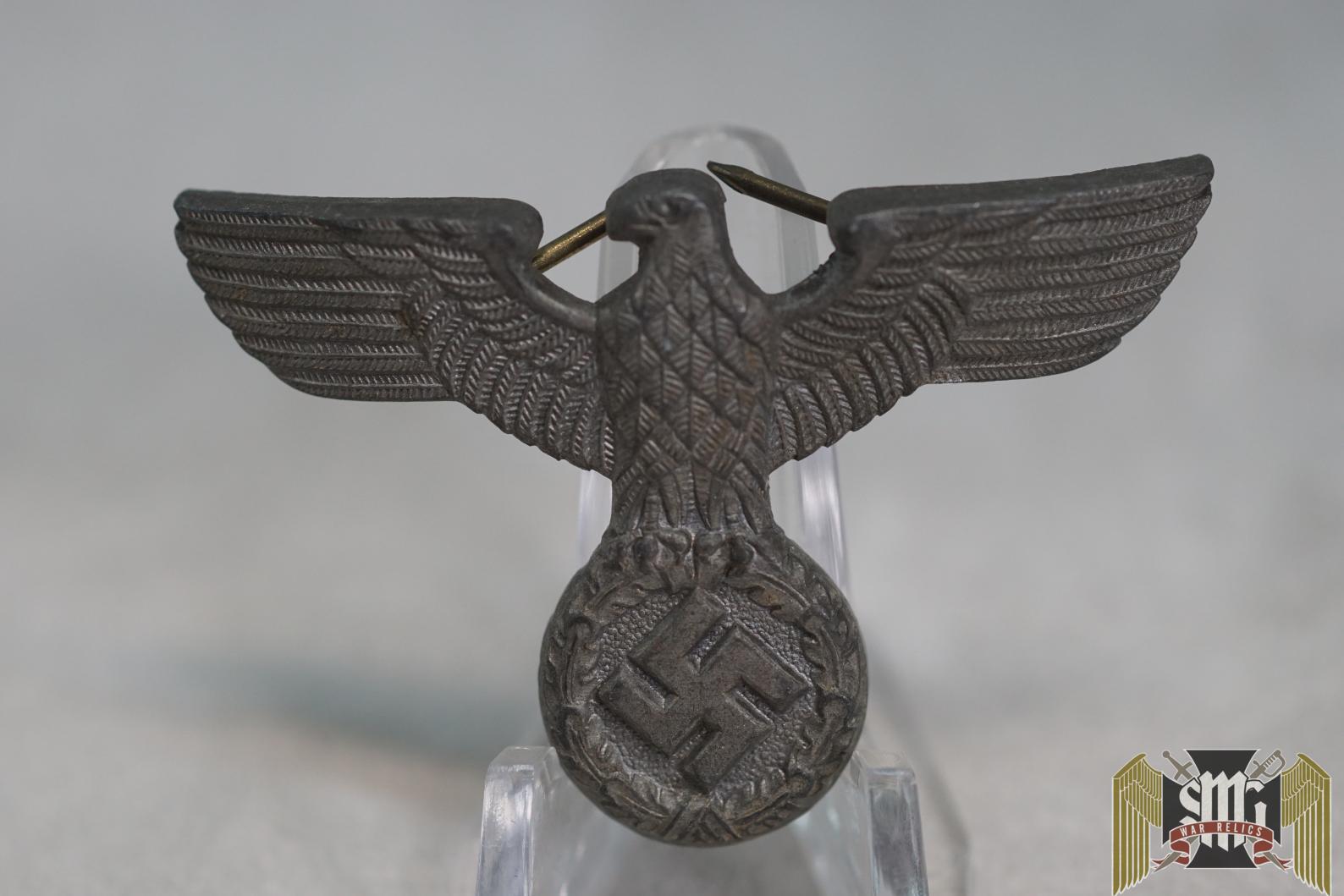 Reichsbahn Visor Eagle in Zinc