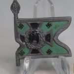 WHW Flag tinnie with heat damage Schutzen und kraftischutzen