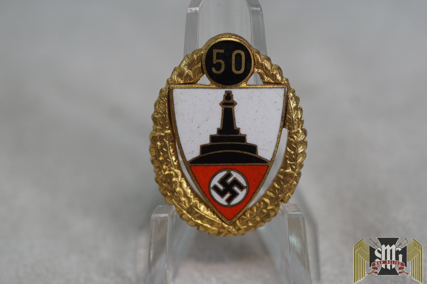 Kyffhauserbund 50 year badge